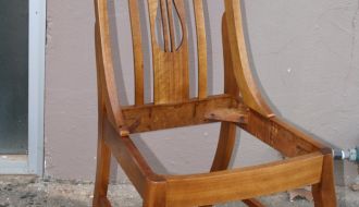 Carved Maple side Chair 14