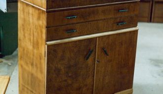 Art Deco Ply Cabinet 22