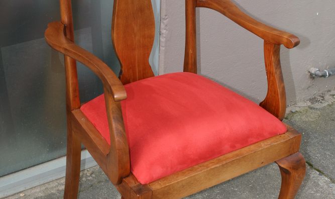 Queen Anne Arm Chair 3