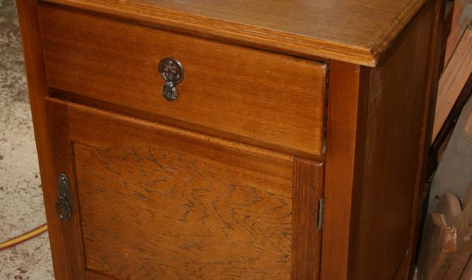 Oak Bedside Tables 1