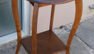 Oak Side Table 5