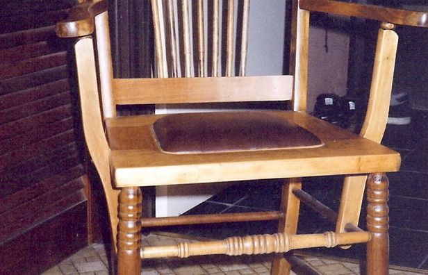 Emu pressback arm chair 31