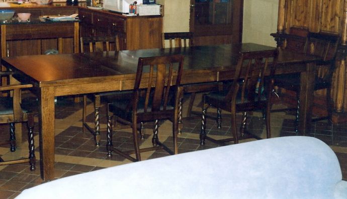 Oak Dining Table 23