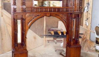 Edwardian fire place Mantle 2