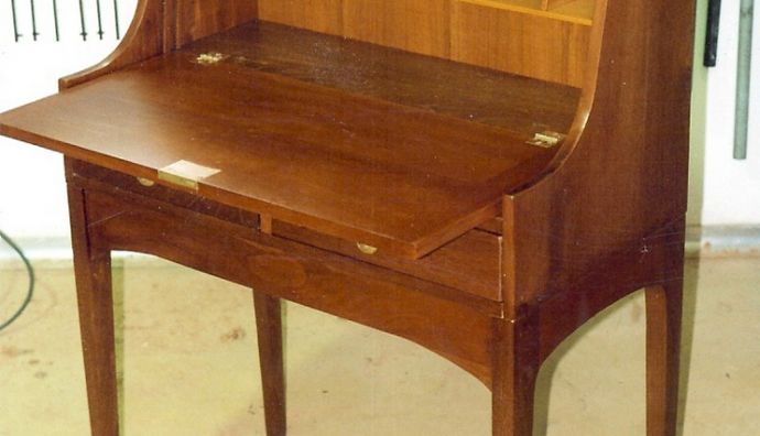Danish Teak Desk 8