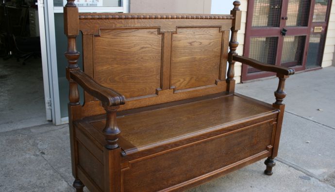 Tudor style Deakins Bench