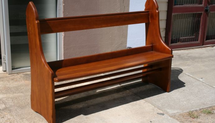 Altered Church Pew 2