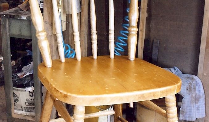Kangaroo press back side chair 20