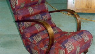 Art Deco Unhostered lounge Chair 35